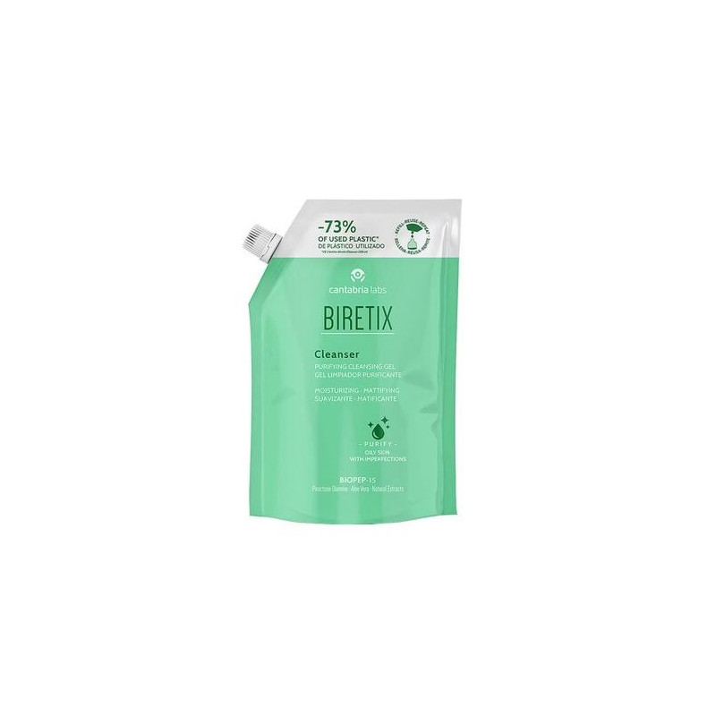 BIRETIX GEL NETTOYANT PURIFIANT RECHARGE 400 ML