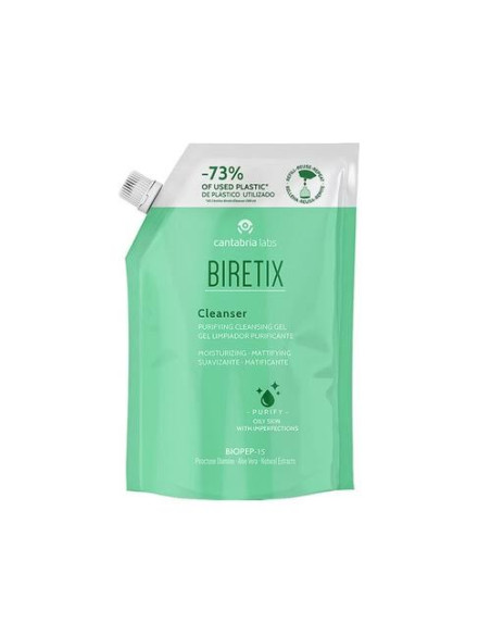 BIRETIX GEL NETTOYANT PURIFIANT RECHARGE 400 ML