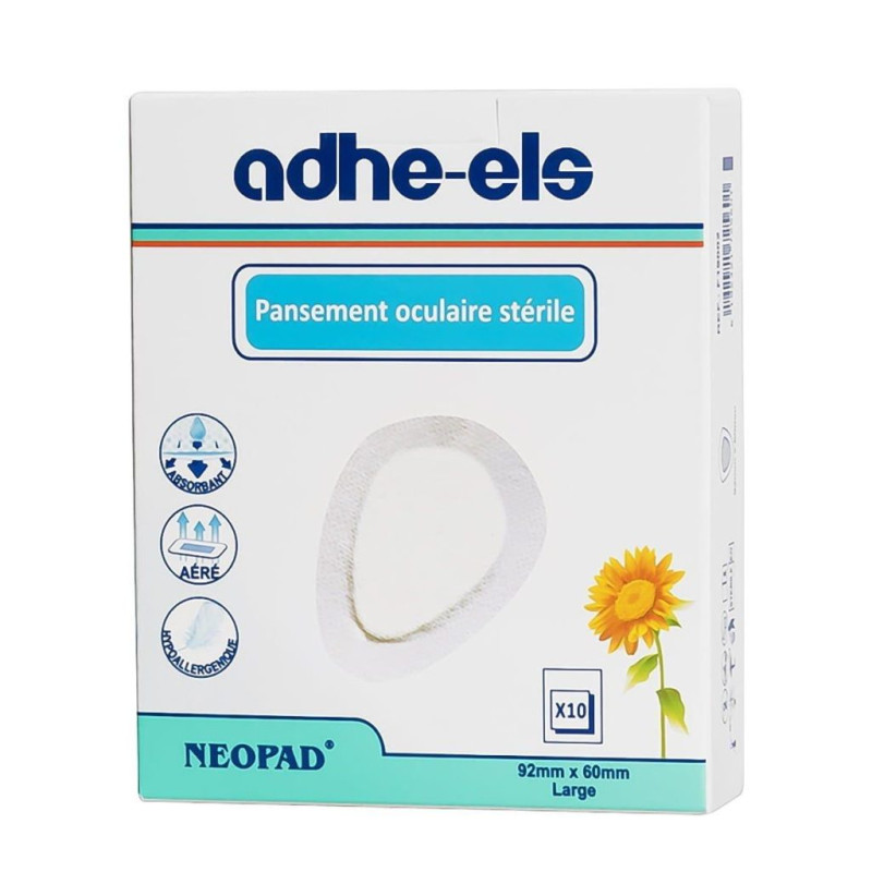 ADHE-ELS NEOPAD ETUI L 92MMX66MM BT/10