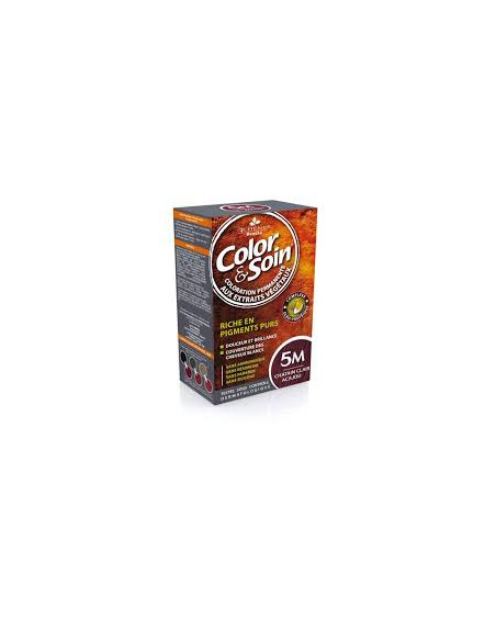 Color & Soin Coloration Permanente 5M Chatain Clair Acajou
