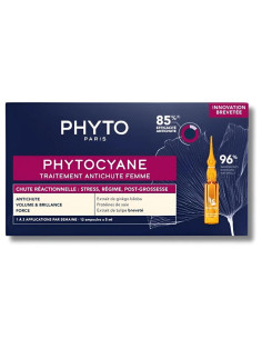 PHYTOCYANE ANTI-CHUTE FEMME  REACTIONNELLE 12/AMP
