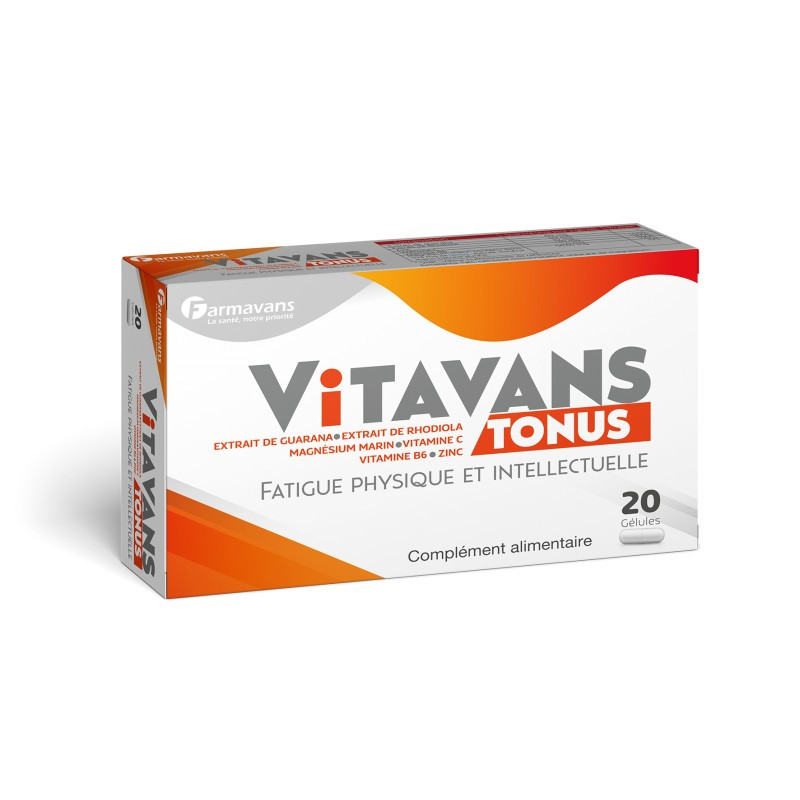 VITAVANS TONUS BTE 20 GELLULES
