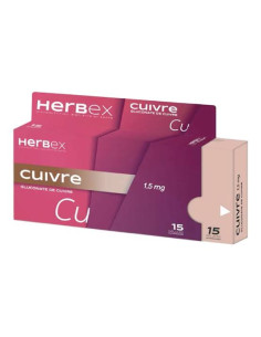 HERBEX CUIVRE 1.5mg BT/30
