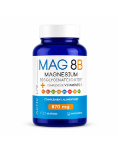 ACTIV LIFE MAG 8B 60 GELULES