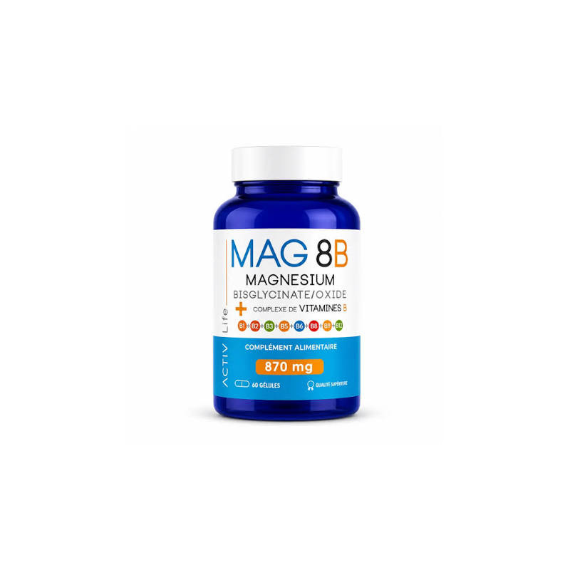 ACTIV LIFE MAG 8B 60 GELULES