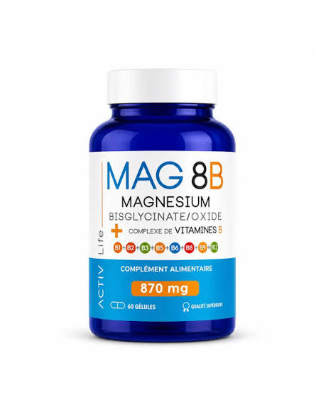 ACTIV LIFE MAG 8B 60 GELULES