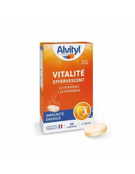 Alvityl Multivitamine Effervescents Sans Sucre 30 comprimés