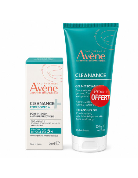 AVENE CLEANANCE COMEDOMED + + GEL NETTOYANT 200ML GRATUIT