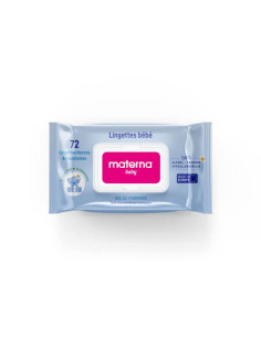 MATERNA BB LINGETTE BOITE DE 72 BLEU