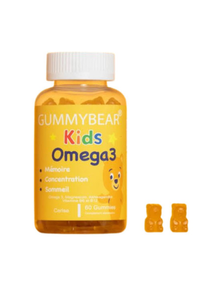 gummybear kids omega 3 60gummies