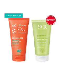 SVR SUN SECURE BLUR SPF50+ Sans Parfum + GEL NETTOYANT...