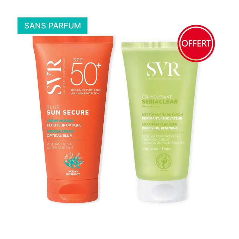 SVR SUN SECURE BLUR SPF50+ Sans Parfum + GEL...