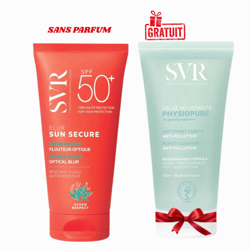 SVR SUN SECURE BLUR SPF50+ Sans Parfum + GEL...