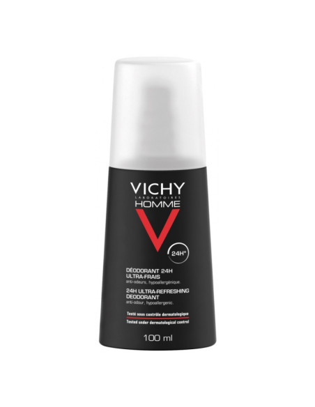 VICHY HOMME DEODORANT ULTRA-FRAIS 24H VAPORISATEUR 100ML