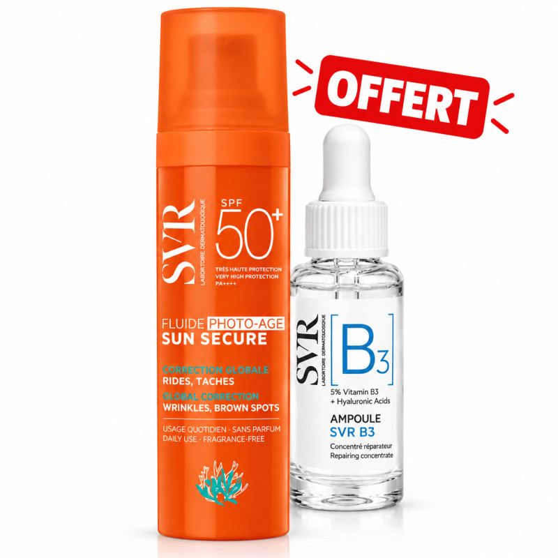 SVR SUN SECURE FLUIDE PHOTO AGE SPF50+ +AMPOULE...