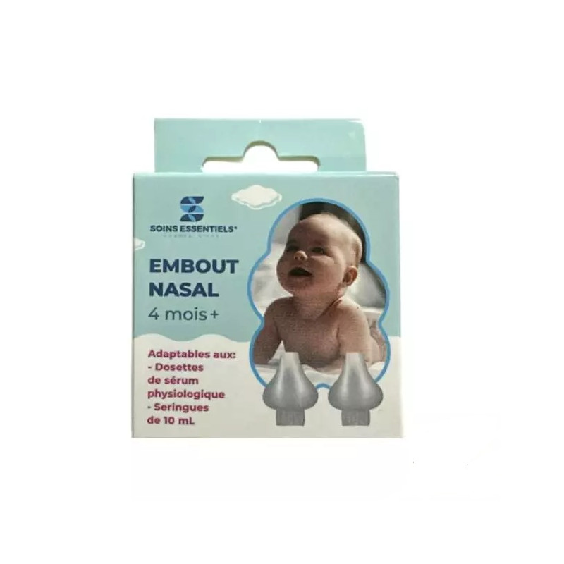 SOIN ESSENTIELS EMBOUT NASAL 2/P