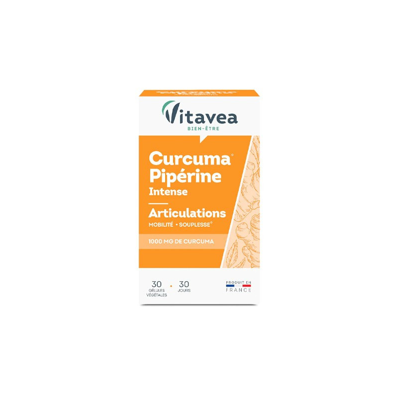 VITAVIA Curcuma Pipérine 30 Gelules