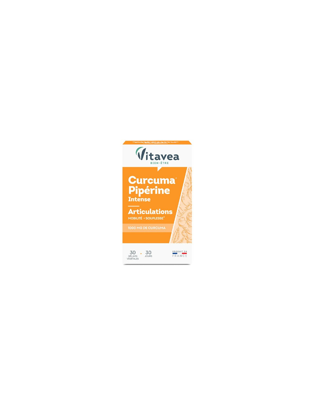 VITAVIA Curcuma Pipérine 30 Gelules