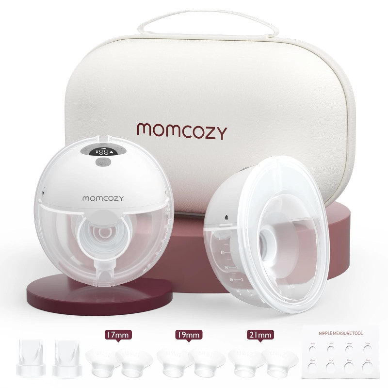 Momcozy M5 Tire-lait Mains Libres avec 4...