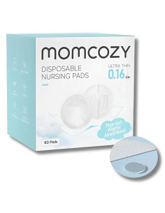Momcozy 60 Coussinets d'Allaitement Jetables Ultra-fins
