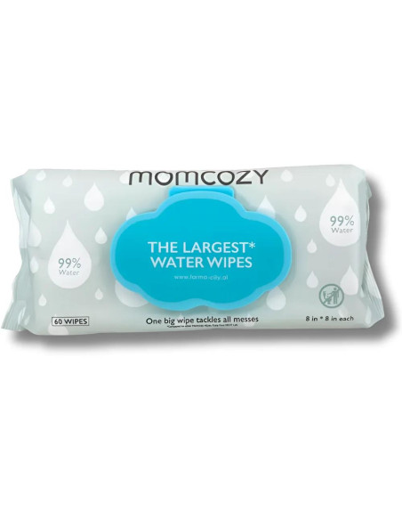 Lingettes MOMCOZY 99% Eau Pure