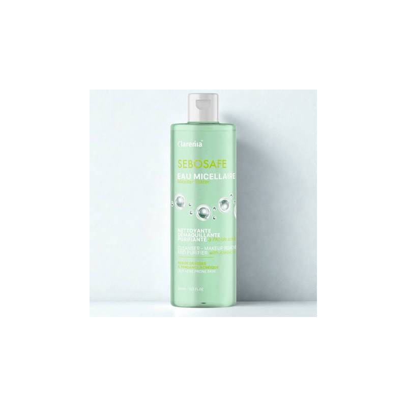 CLARENIA SEBOSAFE EAU MICELLAIRE 400ML