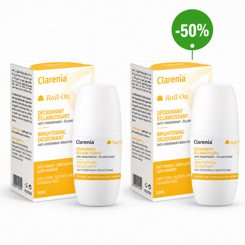 CLARENIA DEODORANT ECLAIRCISSANT ANTI...