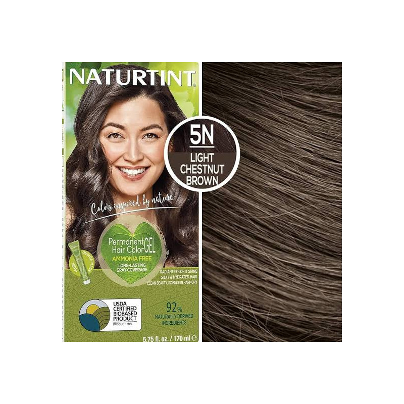 NATURTINT COLORATION PERMANENTE 5N CHATAIN CLAIR