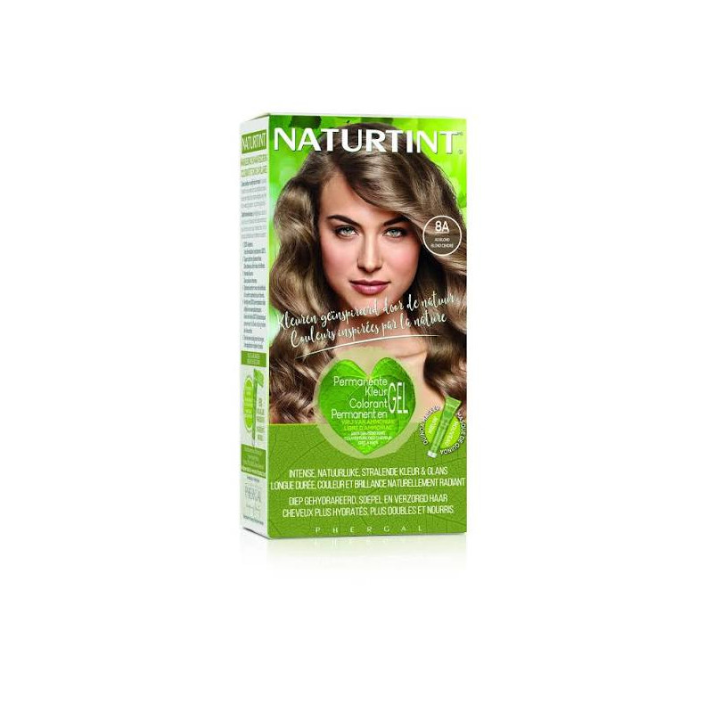 NATURTINT COLORATION PERMANENTE 8A BLOND CENDRE