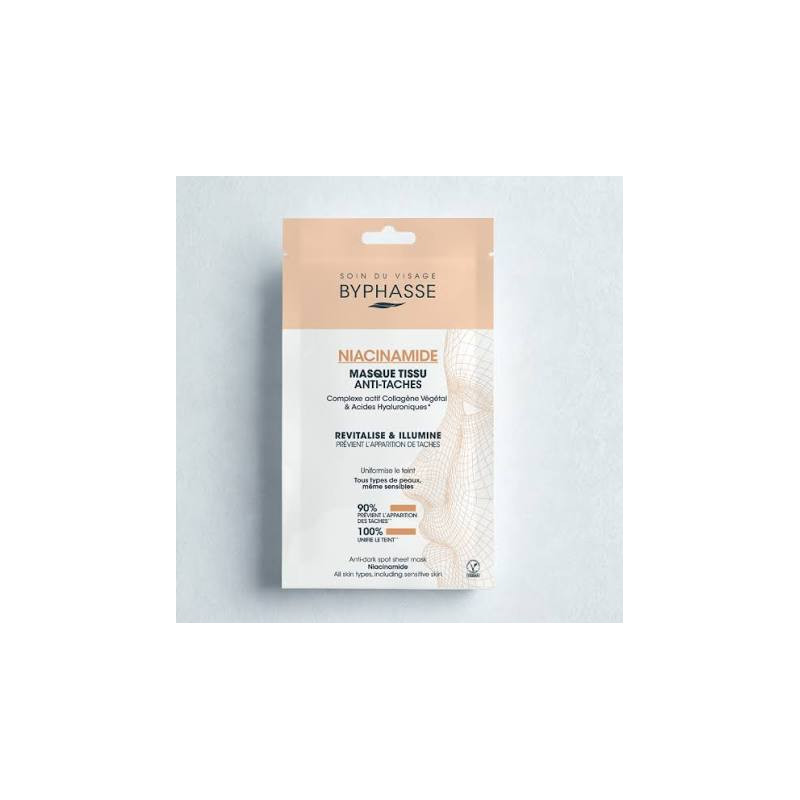 BYPHASSE MASQUE TISSU ANTI-TACHES NIACINAMIDE...