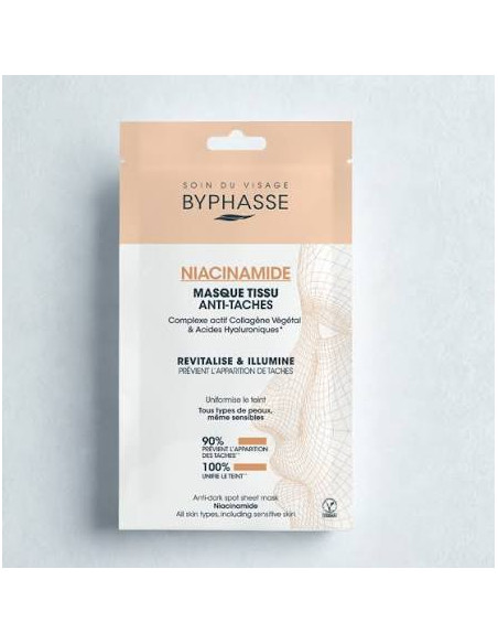 BYPHASSE MASQUE TISSU ANTI-TACHES NIACINAMIDE SKIN BOOSTER 18ML