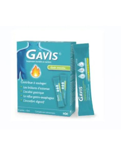 GAVIS SACHET SUSPENSION BUVABLE BOITE 14