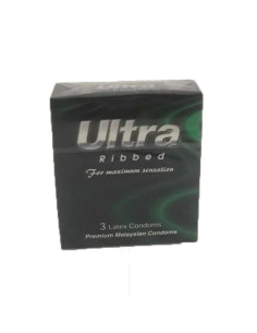 PRESERVATIF ULTRA RIBBED B/3