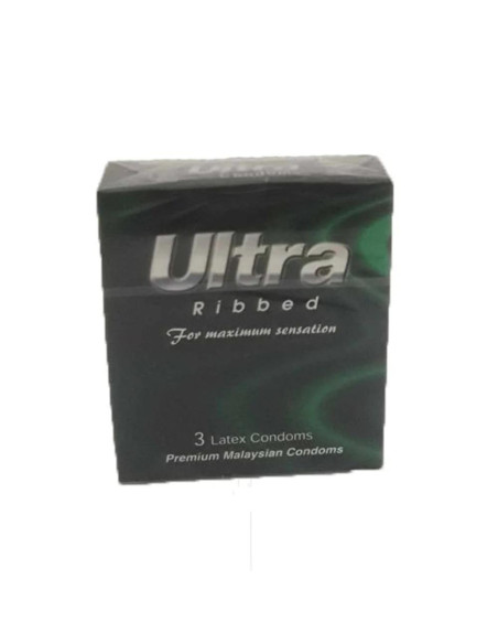 PRESERVATIF ULTRA RIBBED B/3