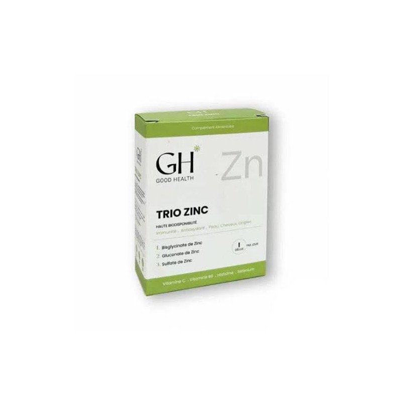 GH TRIO ZINC 30 Gelules