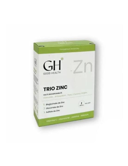 GH TRIO ZINC 30 Gelules