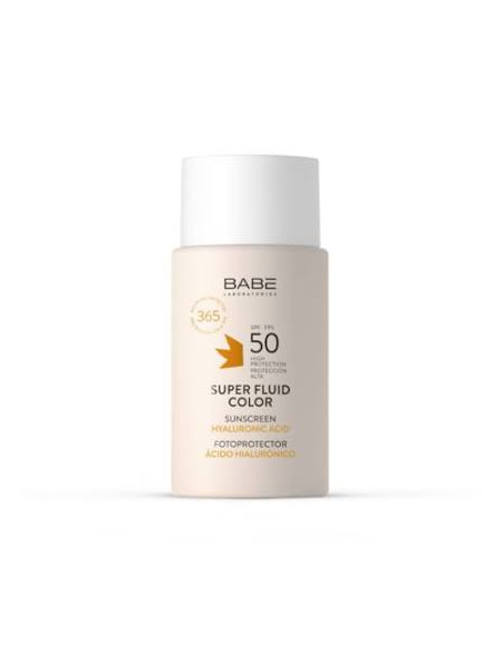 BABE SUPER FLUID COLOR PROTECTION SOLAIRE 50 SPF 50ML