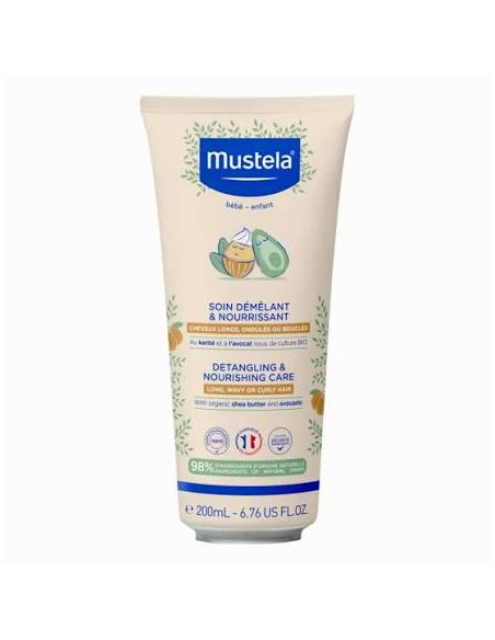 MUSTELA Soin Demelant Et Nourrissant Cheveux Boucles 200ML