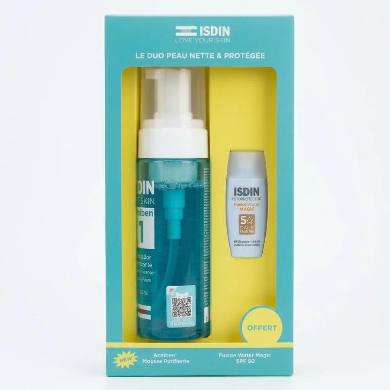 ISDIN Coffret Acniben Mousse Purifiante 150mL +...