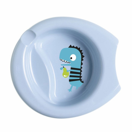 Assiette Creuse Décorée Avec Rebord - 6M+ BLEU