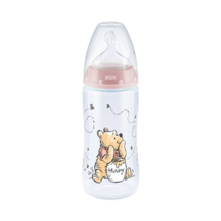 NUK BIBERON PLASTIQUE TEMPERATURE 300 ML REF/741022