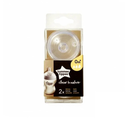 TOMMEE TIPPEE tetines 0m+ debit variable x 2 ref/42214042