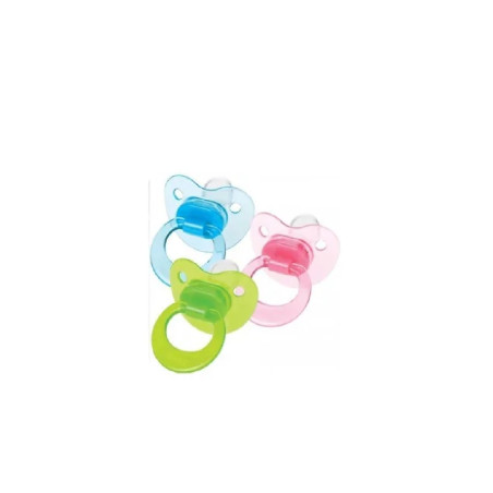 WEE BABY sucette en silicone orthodontique coloree n°3 ref.113-f