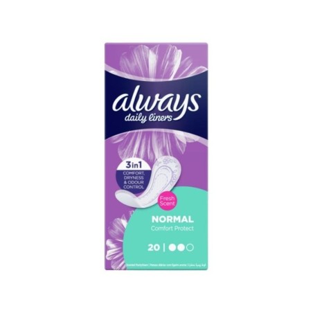 ALWAYS PROTEG SLIP CONFORT FRESH 18*20