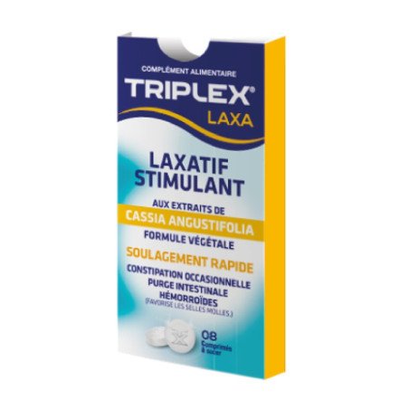 TRIPLEX laxatif stimulant 8 comprimes