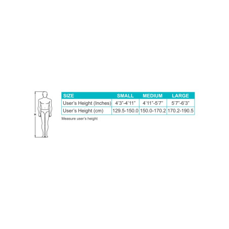 TYNOR BEQUILLE AXILLAIRE PAIR M L21