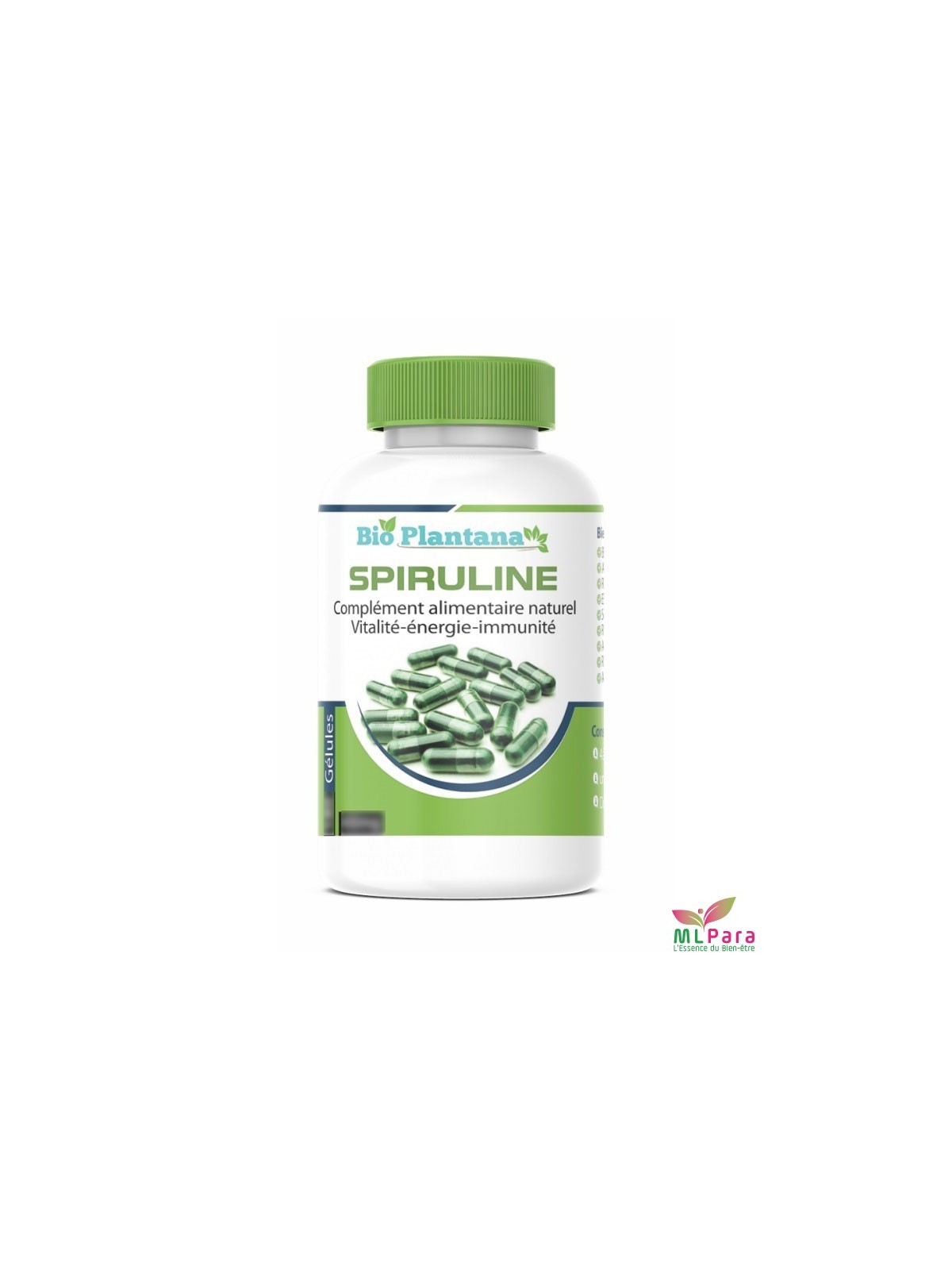 BIO PLANTANA SPIRULINE 80 GÉLULES