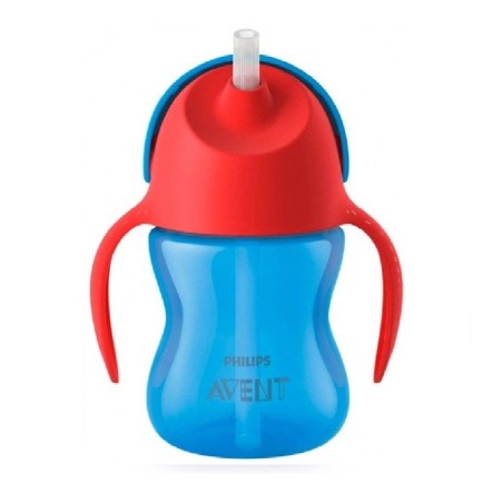 AVENT tasse avec  paille garcon 200ml 9 m+ scf.796/01