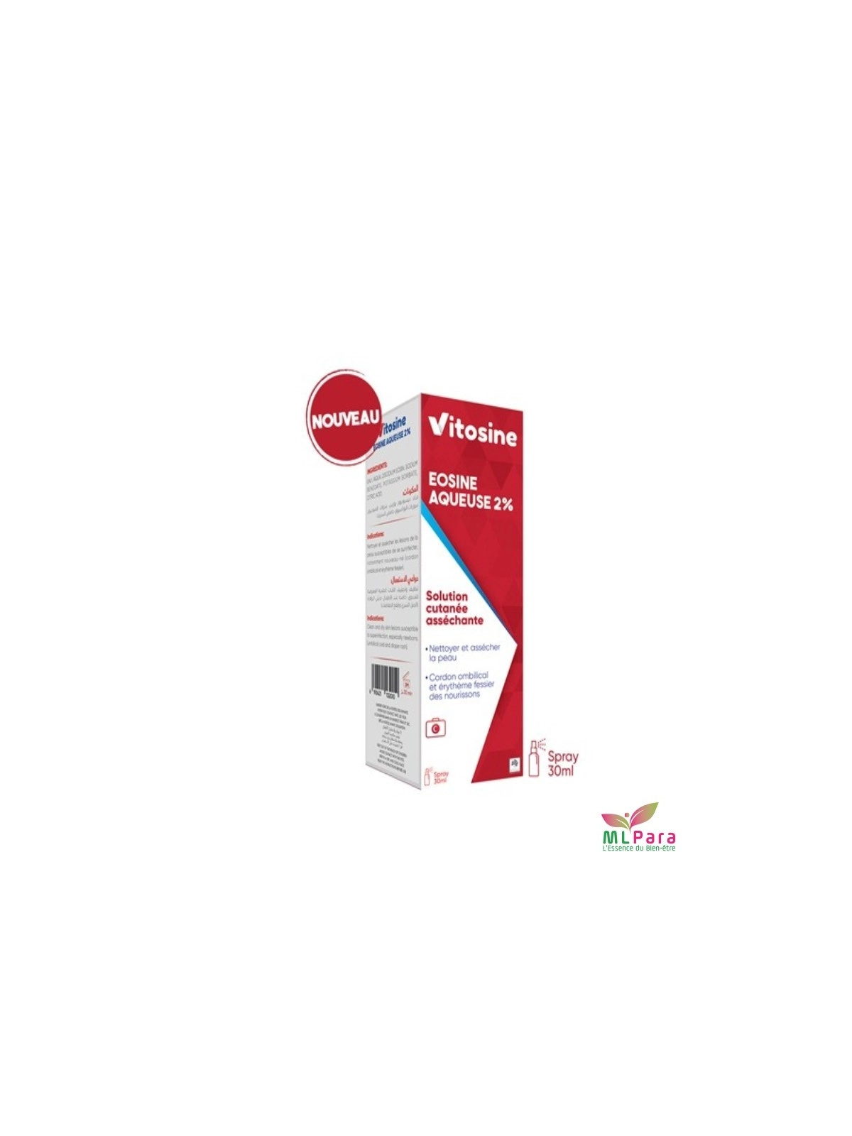 VITAL vitosine eosin aqueuse 2% 30ml