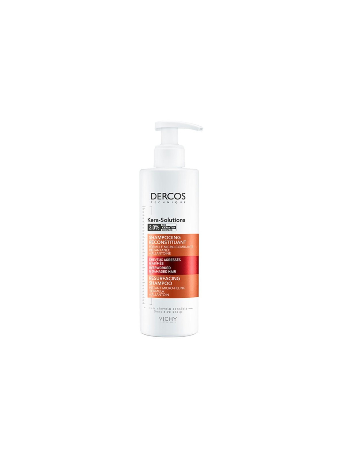 VICHY DERCOS KERA-SOLUTION SHAMPOOING RECONSTITUANT 250 ML